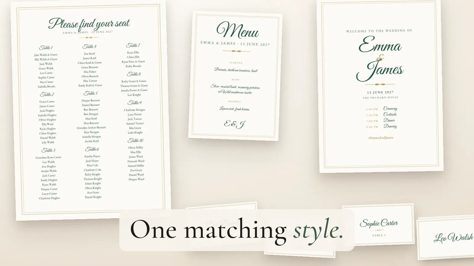 seatings promo: from guest list to print-ready in one evening